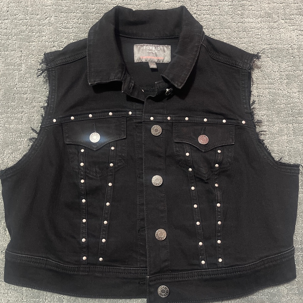 Studded vest